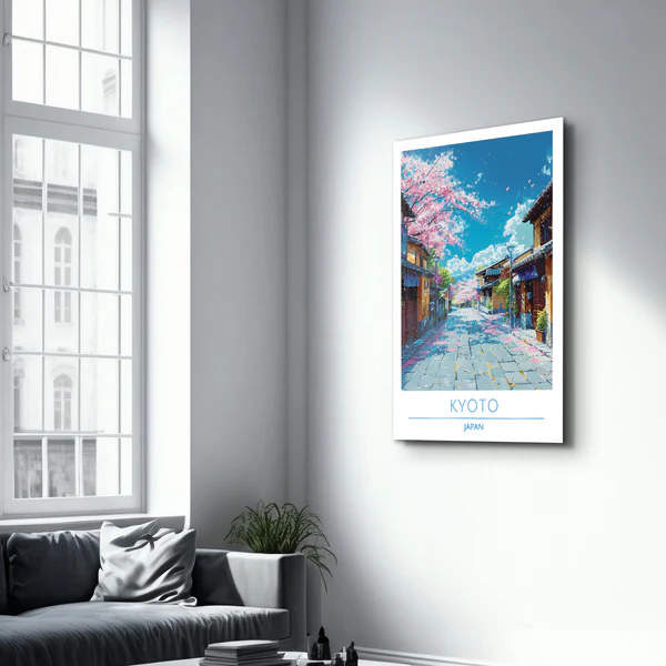 Kyoto Japan-Travel Posters | Glass Wall Art - Image 2