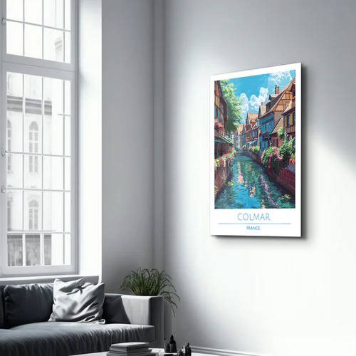 Colmar France-Travel Posters | Glass Wall Art - Image 2