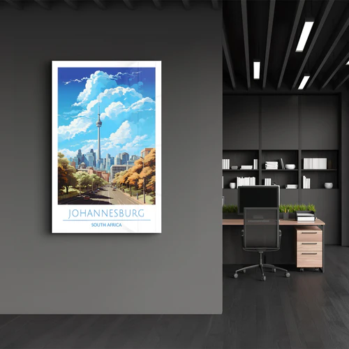 Johannesburg South Africa-Travel Posters | Glass Wall Art - Image 3