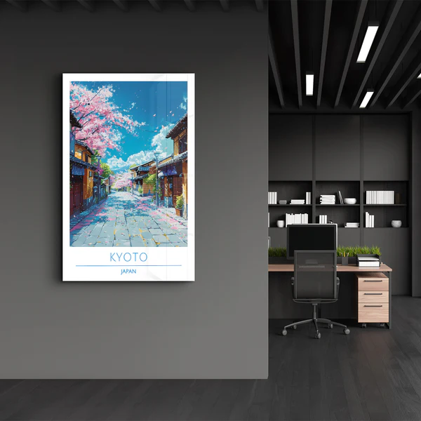 Kyoto Japan-Travel Posters | Glass Wall Art - Image 3