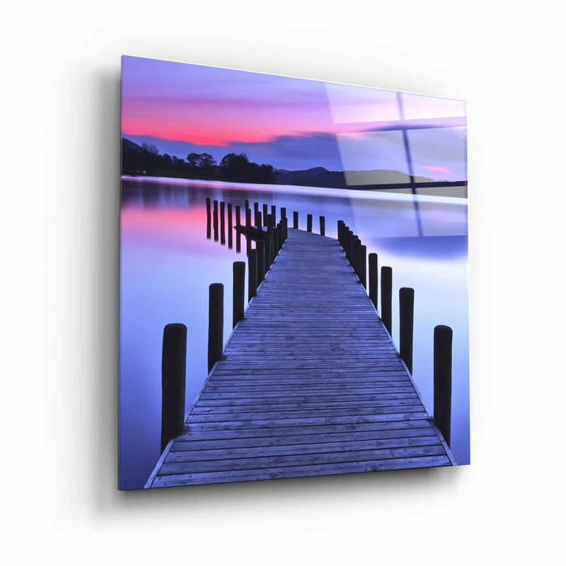 ・"Quay"・Glass Wall Art