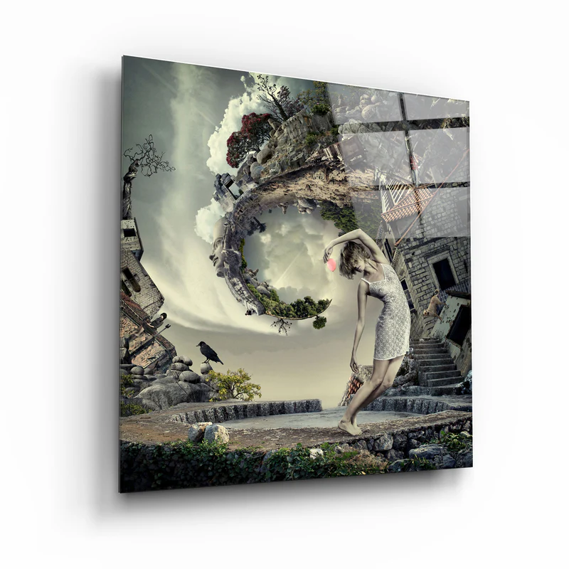 ・"Inception"・Glass Wall Art