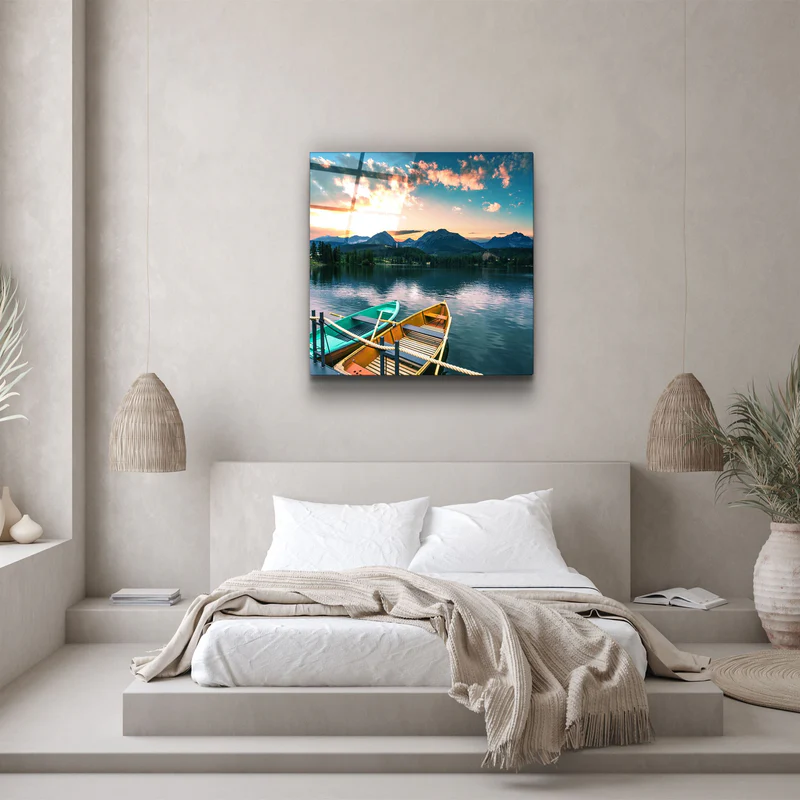 ・"Zebras"・Glass Wall Art - Image 3