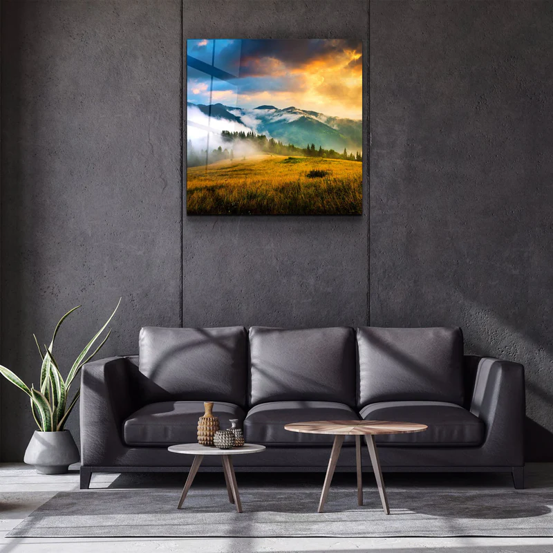 ・"Valley"・Glass Wall Art - Image 2