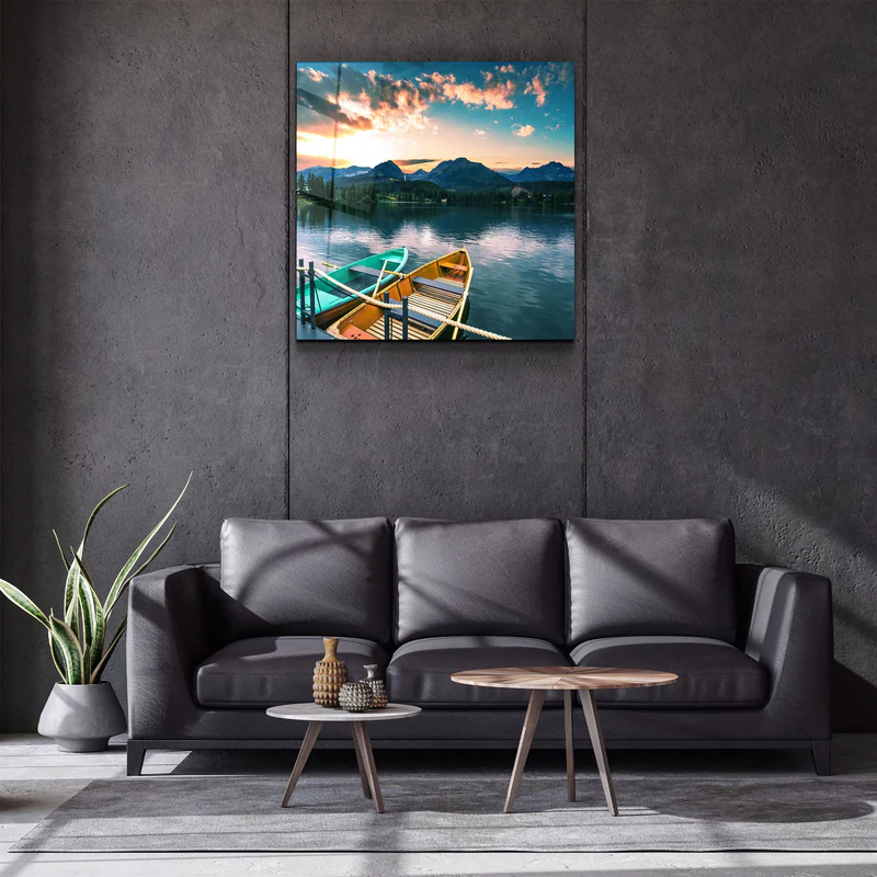 ・"Zebras"・Glass Wall Art - Image 2