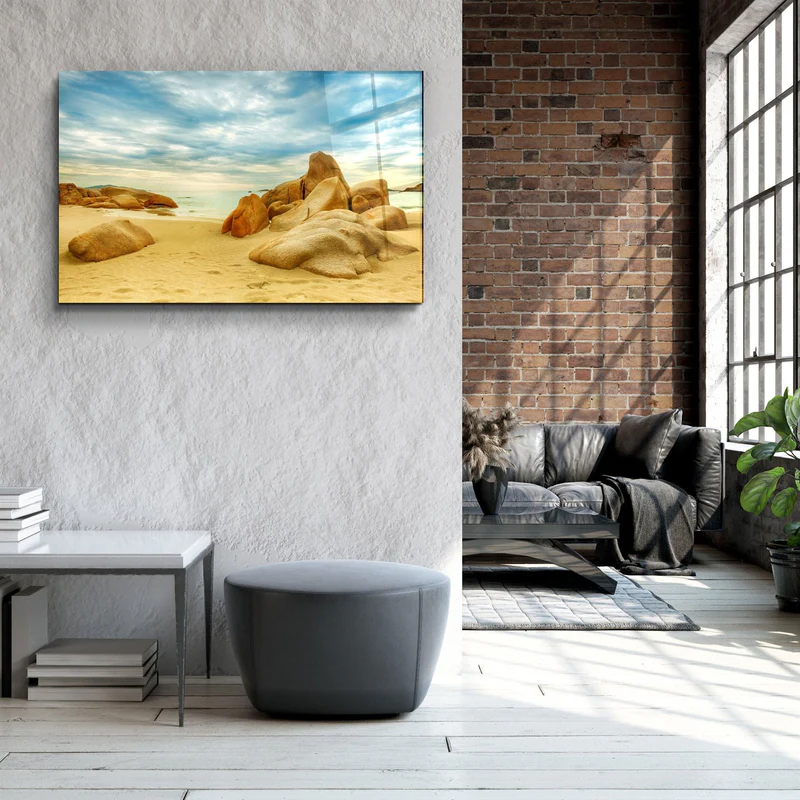 ・"Enterence"・Glass Wall Art - Image 3