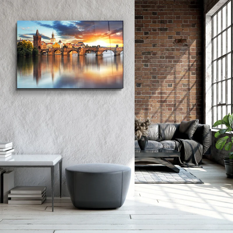 ・"Prag"・Glass Wall Art - Image 3