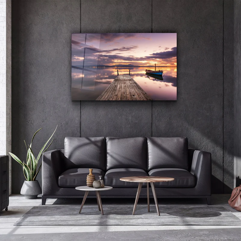 ・"Pier 10"・Glass Wall Art - Image 2