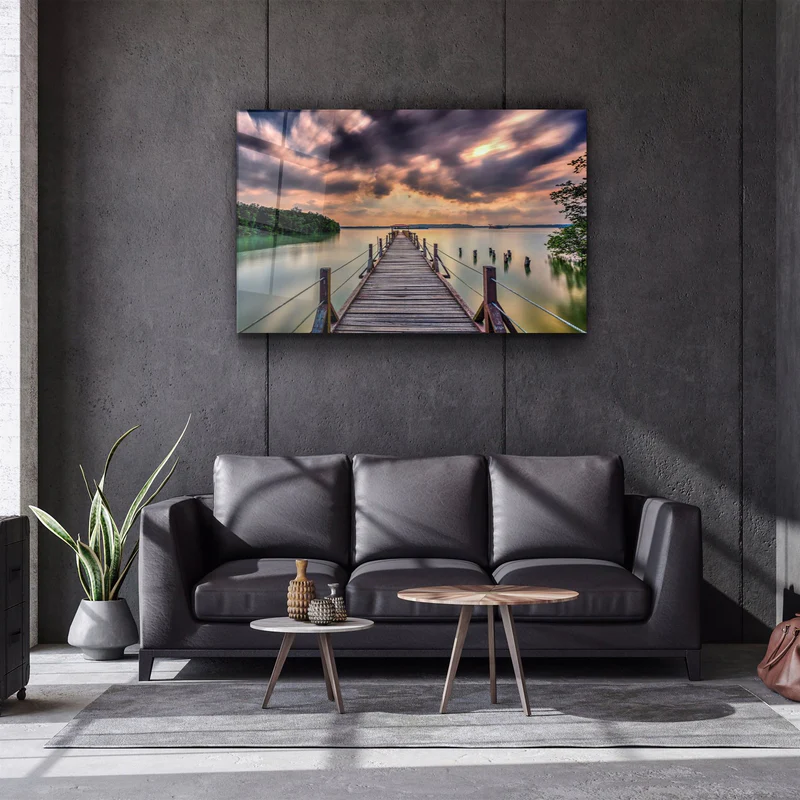 ・"Pier 17"・Glass Wall Art - Image 2