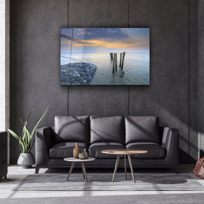 ・"Sunset"・Glass Wall Art - Image 2