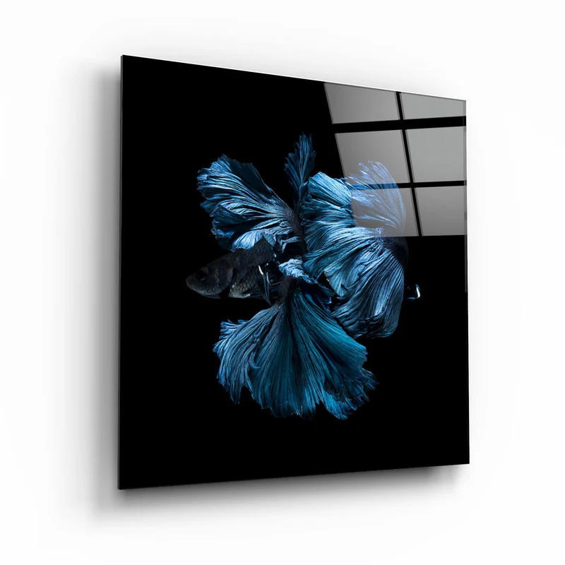 ・"Betta Fish"・Glass Wall Art
