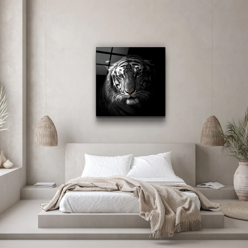 ・"Tiger"・Glass Wall Art - Image 3