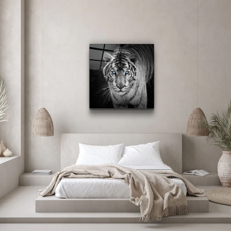 ・"Tiger"・Glass Wall Art - Image 3
