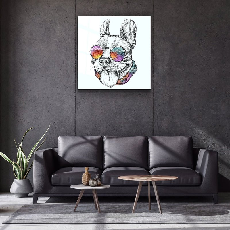 ・"Dog"・Glass Wall Art - Image 2