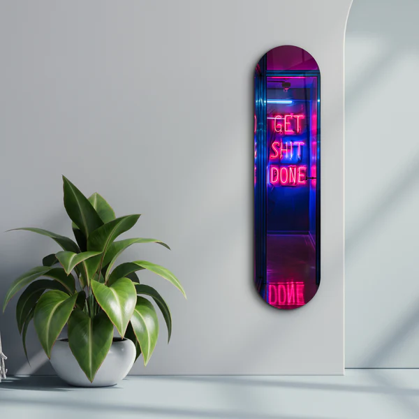 Get $hit Done | Glass Wall Art - Image 3