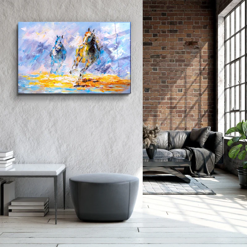 ・"Horse"・Glass Wall Art - Image 3