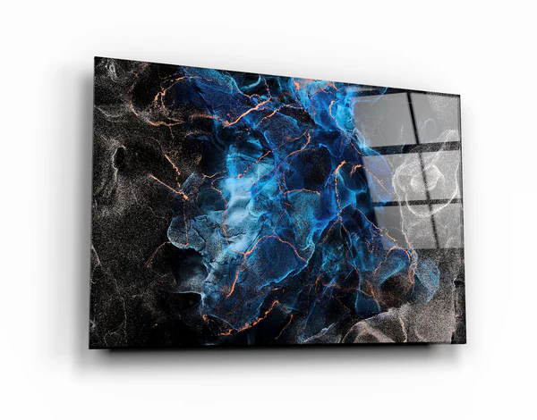 ・"Marble Design V1"・Glass Wall Art - Image 3