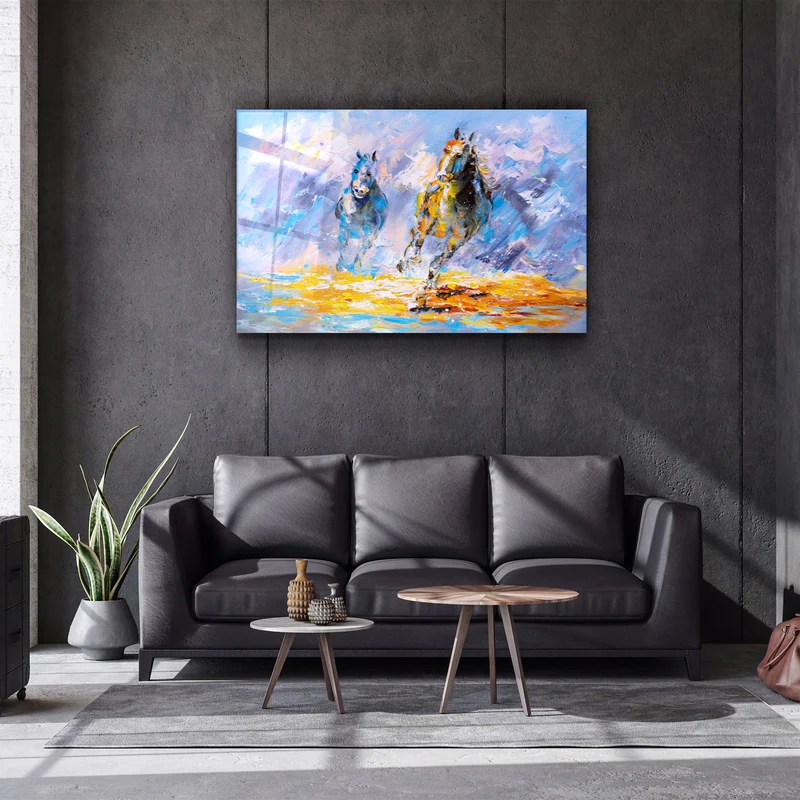 ・"Horse"・Glass Wall Art - Image 2